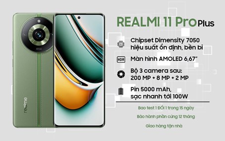Điện thoại Realme 11 Pro Plus 5G ( 12GB/256GB )